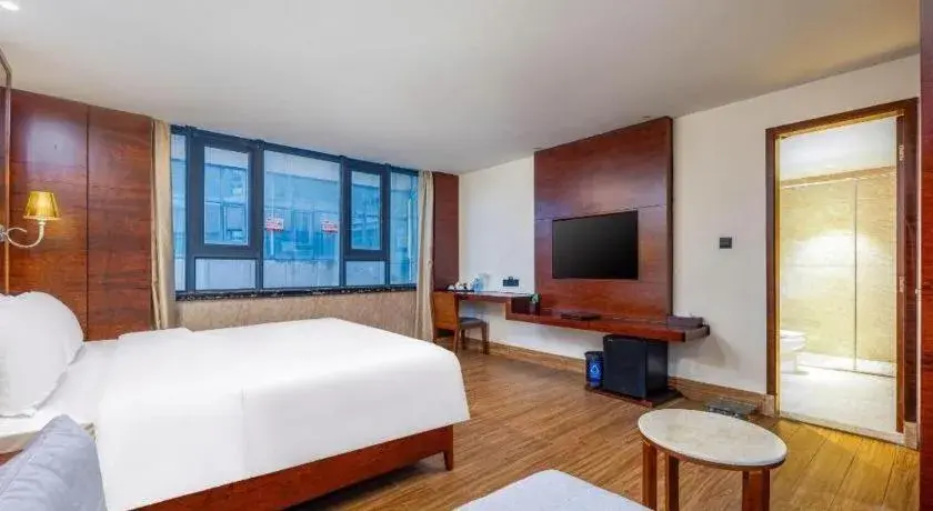 Bed in Haikou Kai Wei Hotel Bed in Haikou Kai Wei Hotel