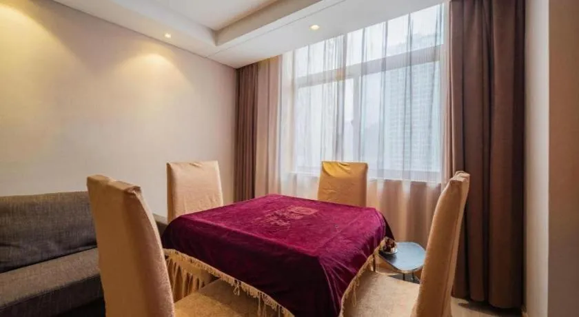 Bed in Xian Leica Hotel