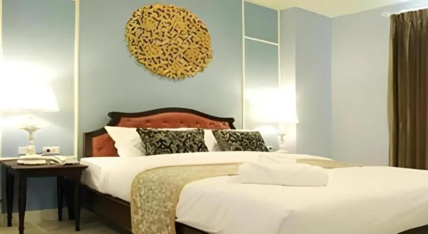 Bed in Khamthana the Colonial Hotel Chiangrai