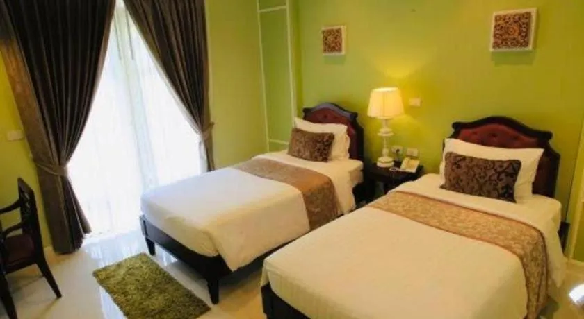 Bed in Khamthana the Colonial Hotel Chiangrai