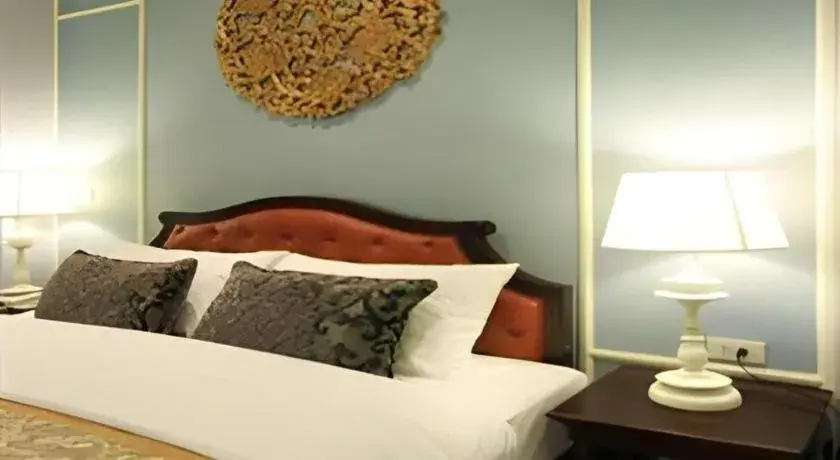 Bed in Khamthana the Colonial Hotel Chiangrai Bed in Khamthana the Colonial Hotel Chiangrai