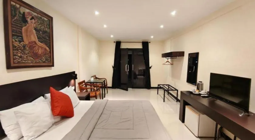 Bed in Augusta Pelabuhan Ratu Hotel