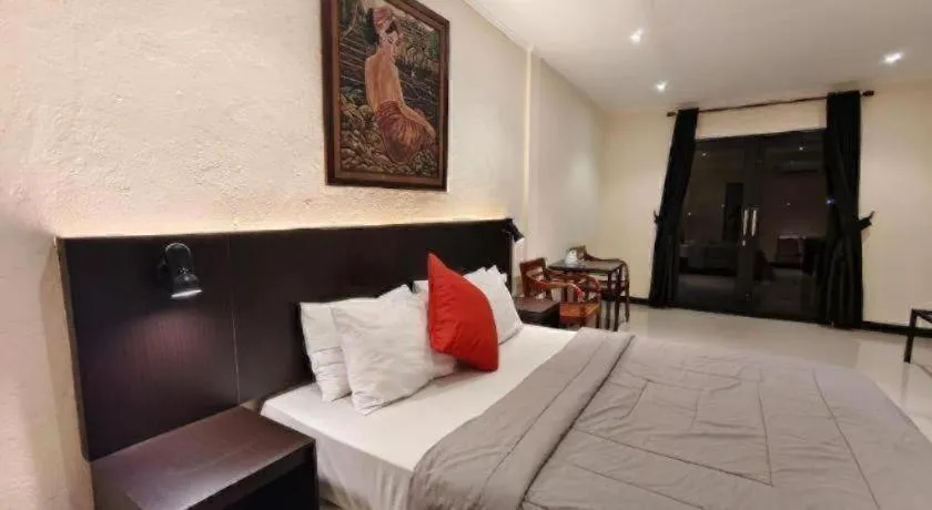 Bed in Augusta Pelabuhan Ratu Hotel