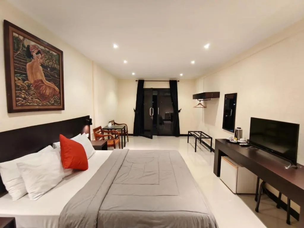 Bed in Augusta Pelabuhan Ratu Hotel