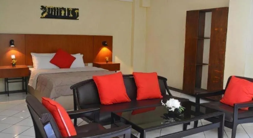 Bed in Augusta Pelabuhan Ratu Hotel