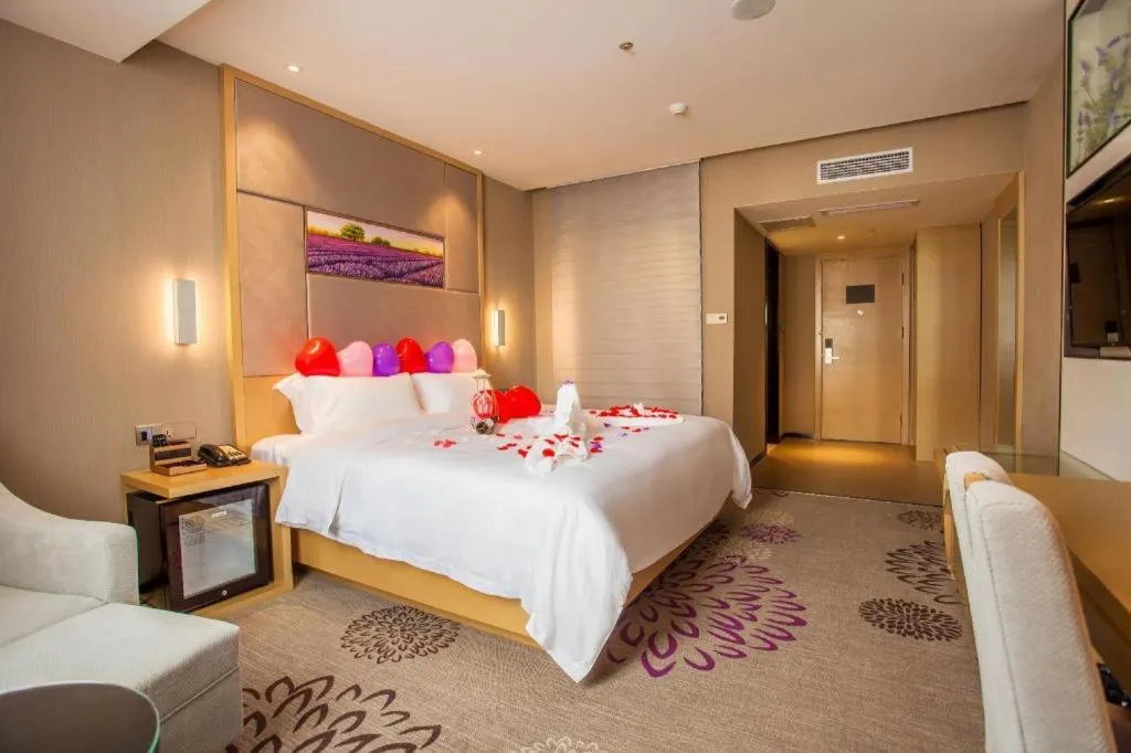 Bed in Lavande Hotel Zhaoqing government Dinghu Mountain Scenic Spot