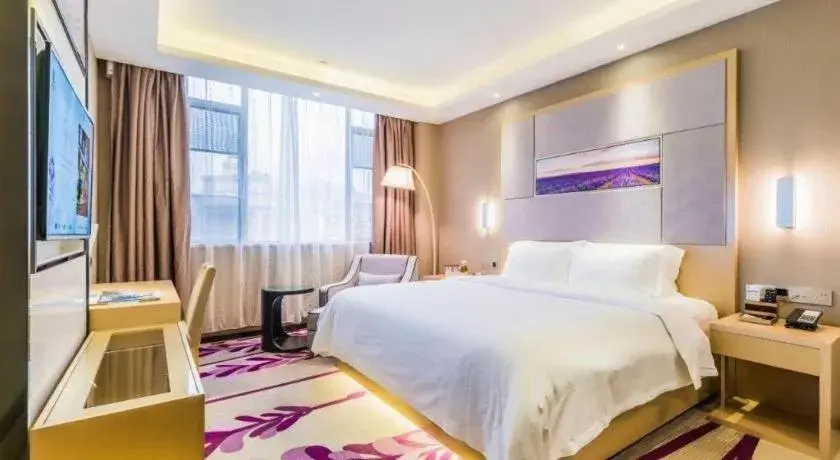 Bed in Lavande Hotel Zhaoqing government Dinghu Mountain Scenic Spot Bed in Lavande Hotel Zhaoqing government Dinghu Mountain Scenic Spot