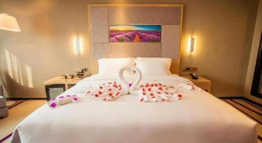 Bed in Lavande Hotel Zhaoqing government Dinghu Mountain Scenic Spot