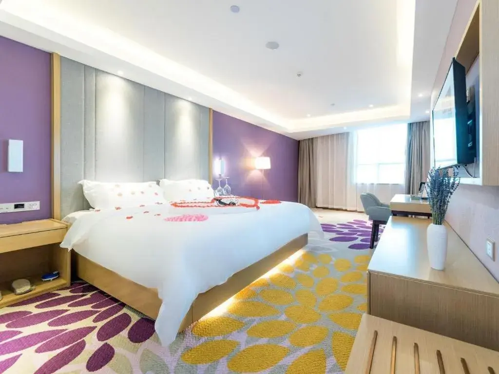 Bed in Lavande Hotels Xinyu Chengbei Square Bed in Lavande Hotels Xinyu Chengbei Square