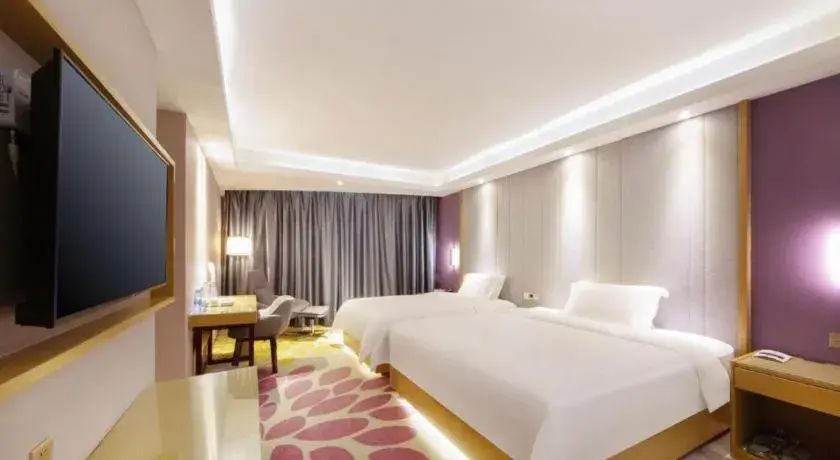 Bed in Lavande Hotels Xinyu Chengbei Square Bed in Lavande Hotels Xinyu Chengbei Square