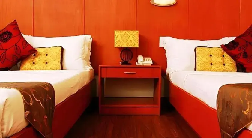 Bed in Naga Land Hotel Bed in Naga Land Hotel