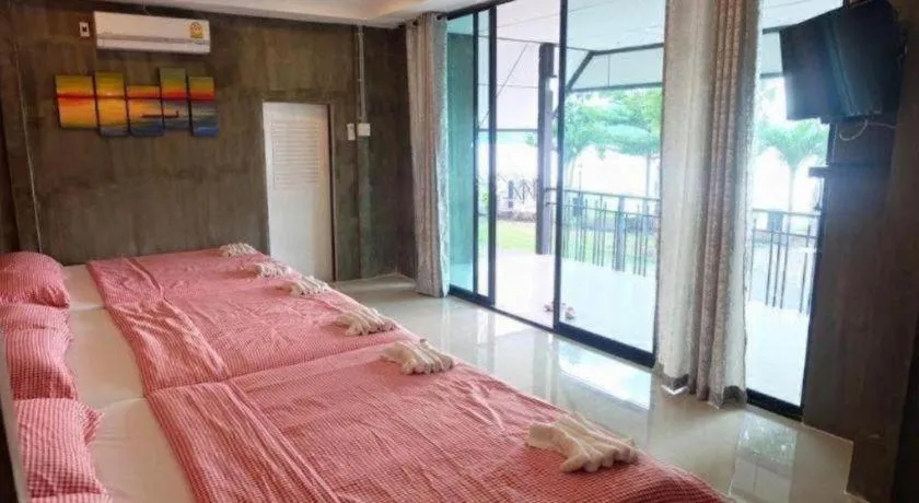 Bed in Rim Kaeng resort