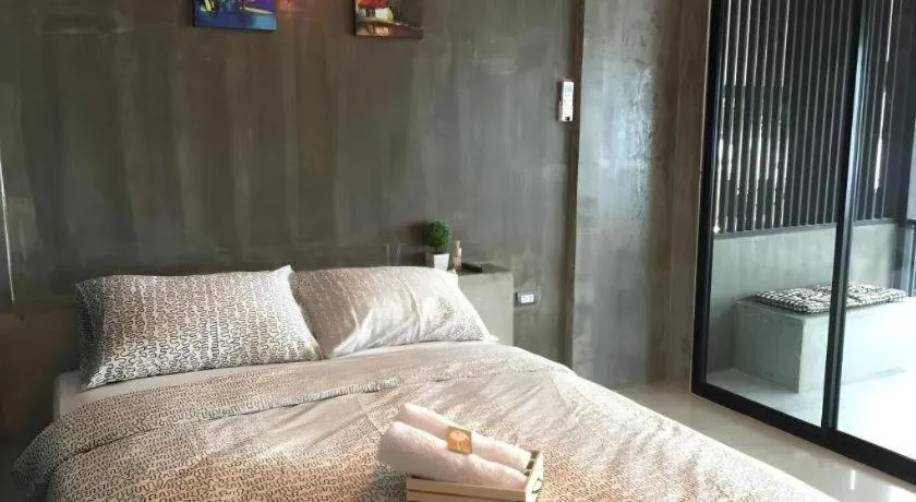 Bed in Rim Kaeng resort