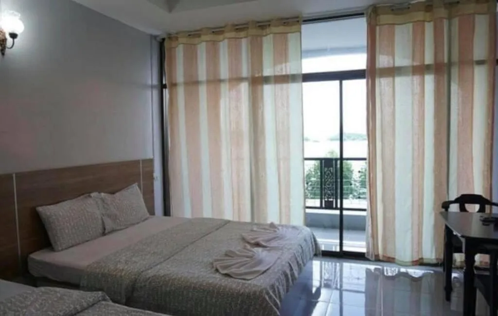 Bed in Rim Kaeng resort