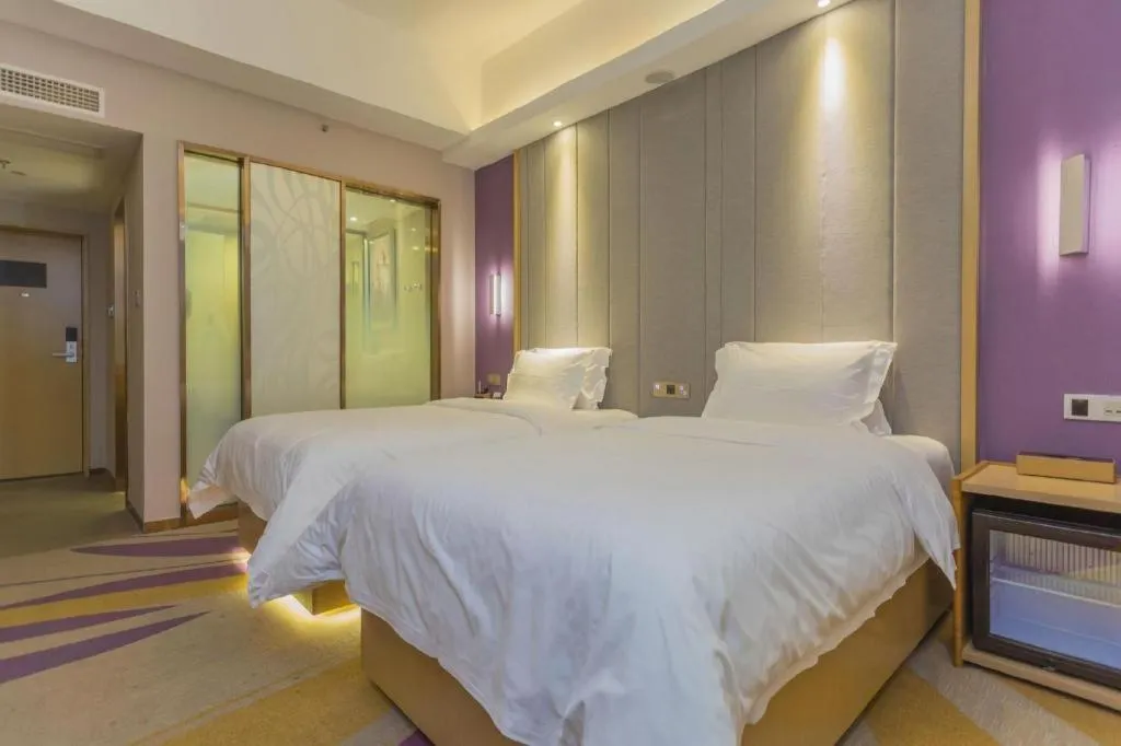 Bed in Lavande Hotels Guangzhou Fangcun Huadiwan Metro Station