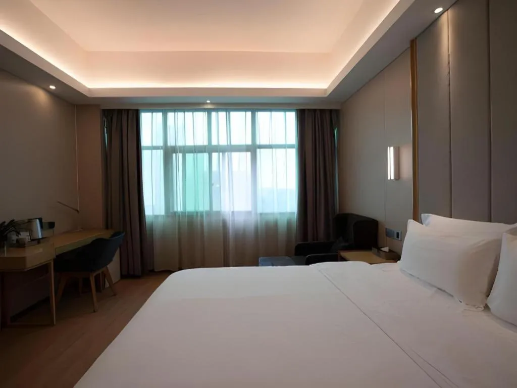 Bed in Lavande Hotels Guangzhou Fangcun Huadiwan Metro Station