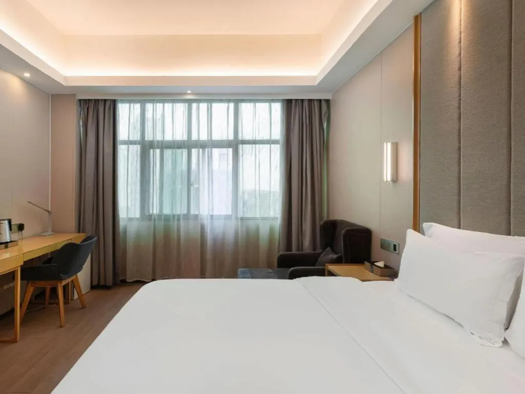 Bed in Lavande Hotels Guangzhou Fangcun Huadiwan Metro Station
