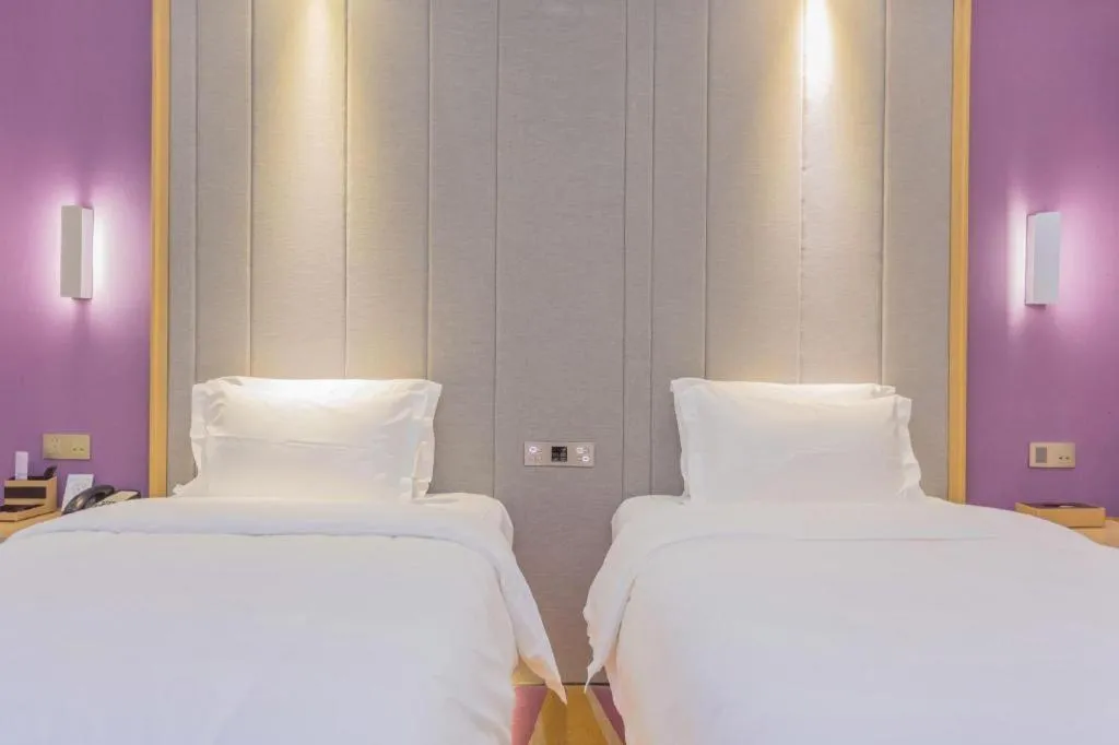 Bed in Lavande Hotels Guangzhou Fangcun Huadiwan Metro Station