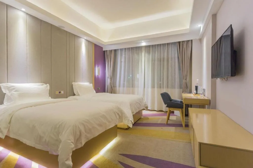 Bed in Lavande Hotels Guangzhou Fangcun Huadiwan Metro Station