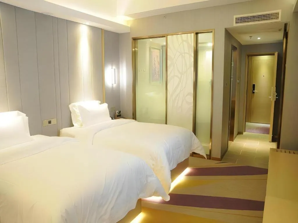 Bed in Lavande Hotels Guangzhou Fangcun Huadiwan Metro Station