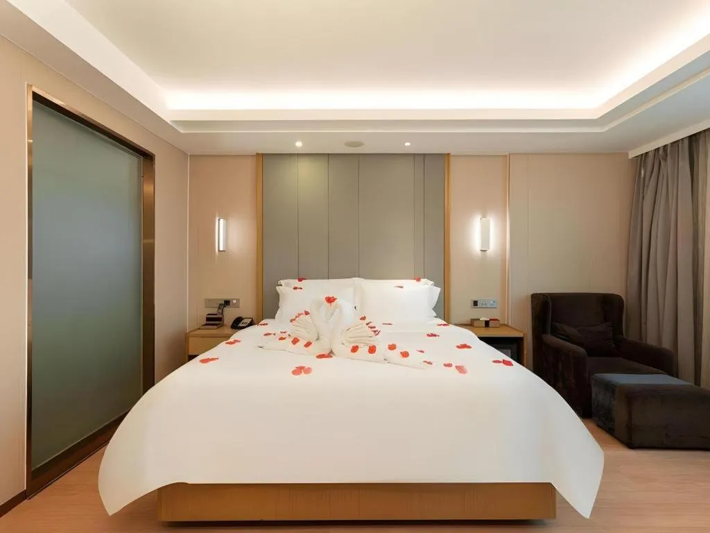 Bed in Lavande Hotels Guangzhou Fangcun Huadiwan Metro Station