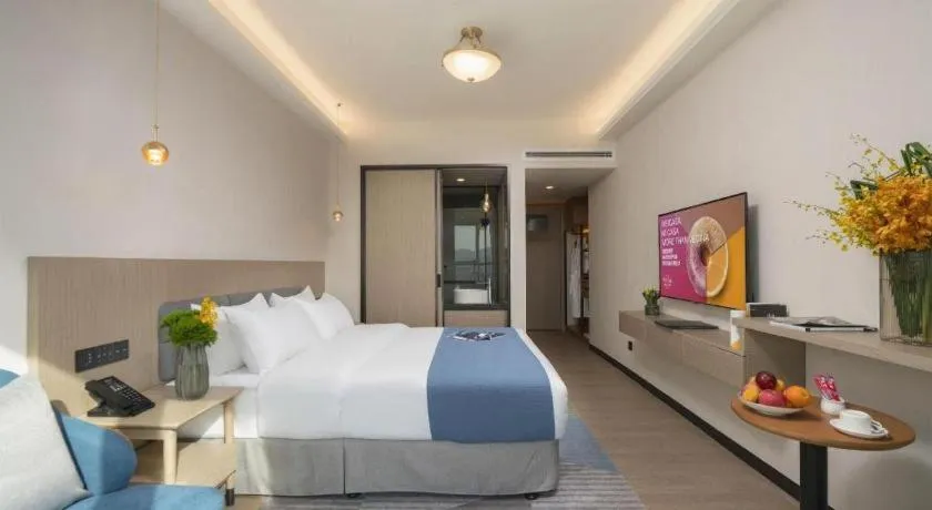 Bed in Kunming Guihua Hotel