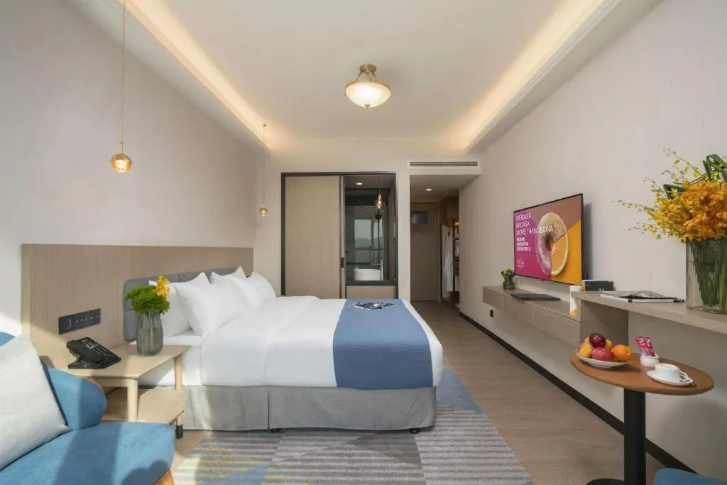 Bed in Kunming Guihua Hotel