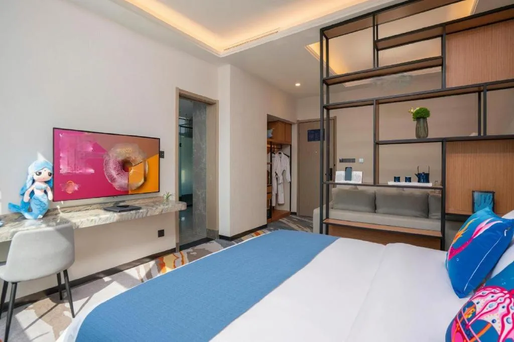 Bed in Kunming Guihua Hotel