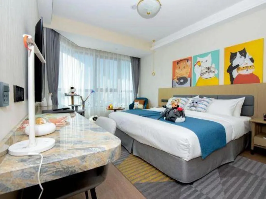 Bed in Kunming Guihua Hotel