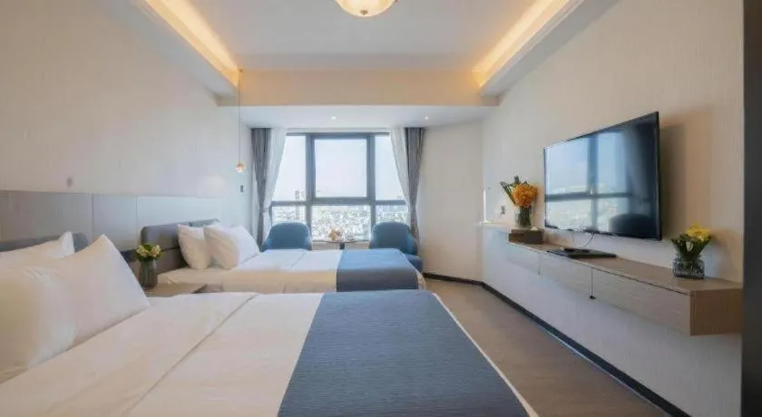 Bed in Kunming Guihua Hotel