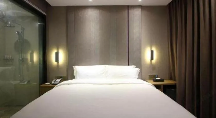 Bed in Lavande Hotels·Qingyuan Jinbiwan