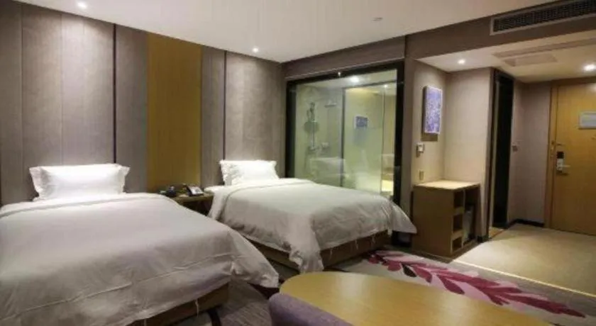 Bed in Lavande Hotels·Qingyuan Jinbiwan