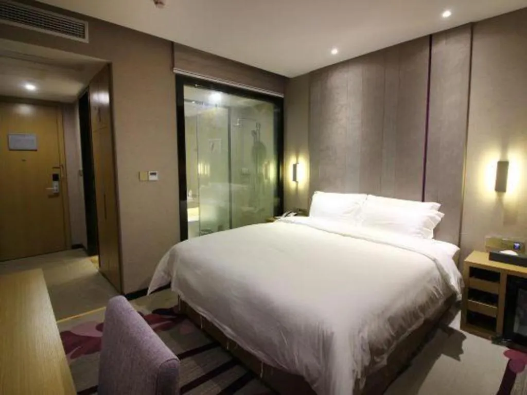 Bed in Lavande Hotels·Qingyuan Jinbiwan