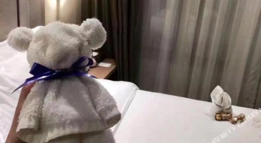 Bed in Lavande Hotels·Qingyuan Jinbiwan