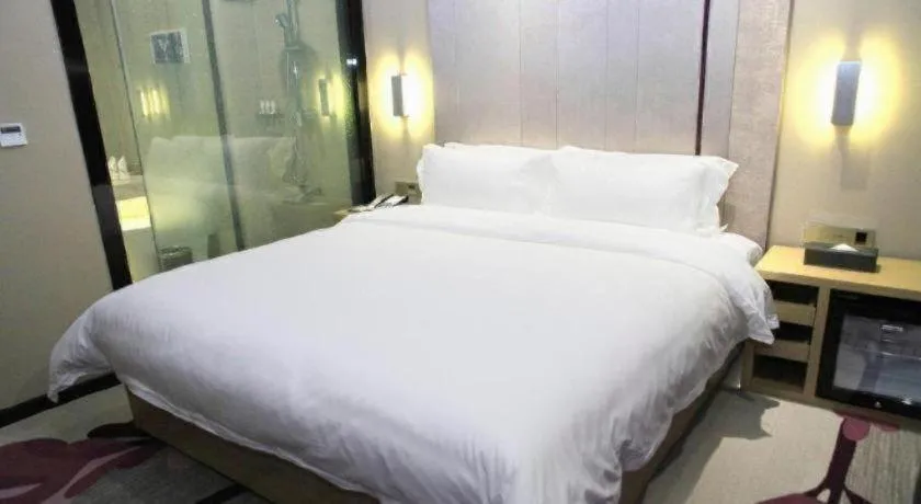 Bed in Lavande Hotels·Qingyuan Jinbiwan