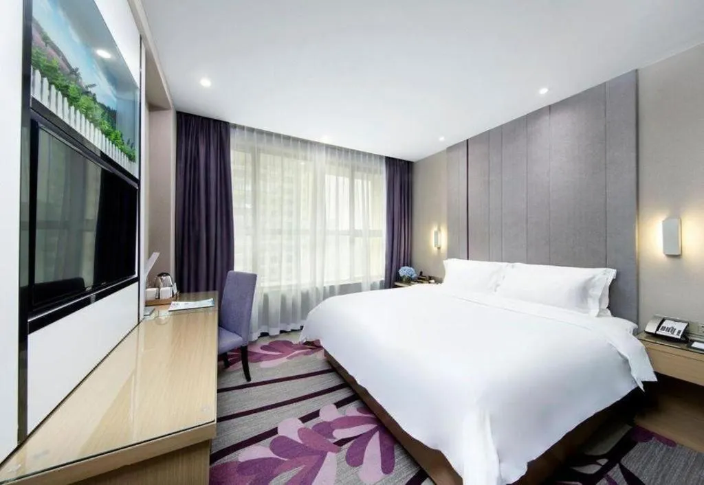 Bed in Lavande Hotels·Qingyuan Jinbiwan