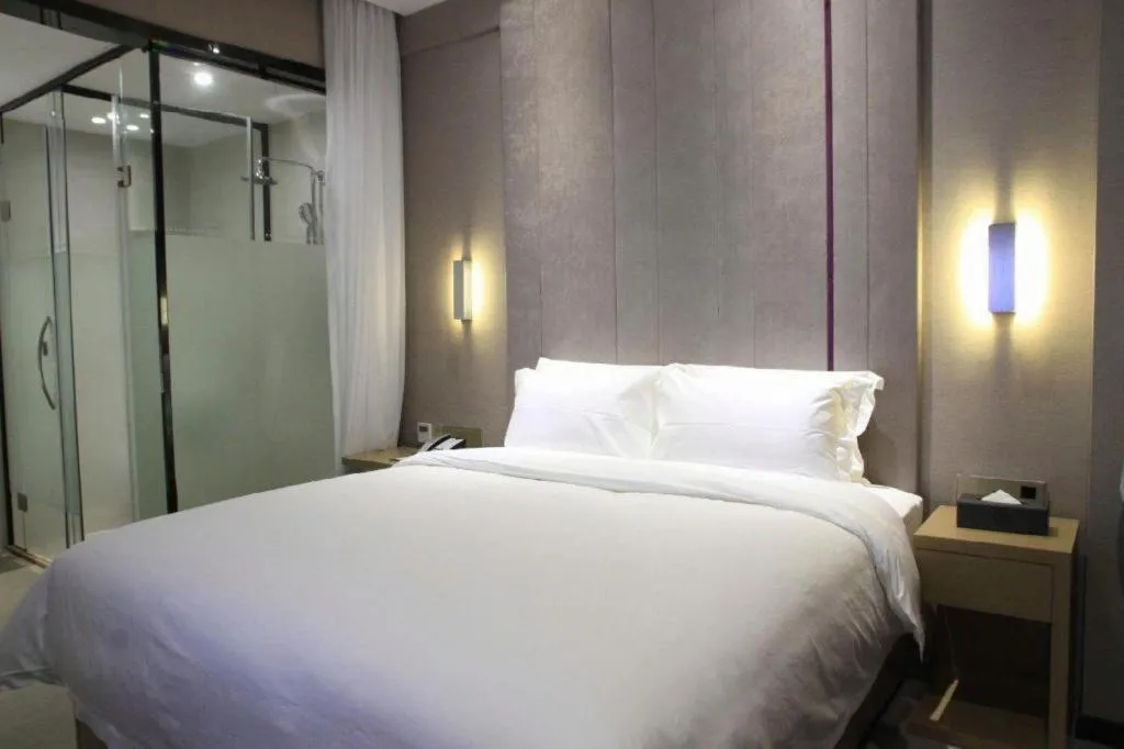 Bed in Lavande Hotels·Qingyuan Jinbiwan
