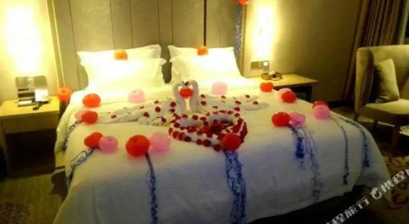 Bed in Lavande Hotels·Qingyuan Jinbiwan