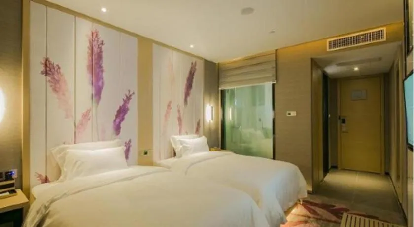 Bed in Lavande Hotels·Qingyuan Jinbiwan