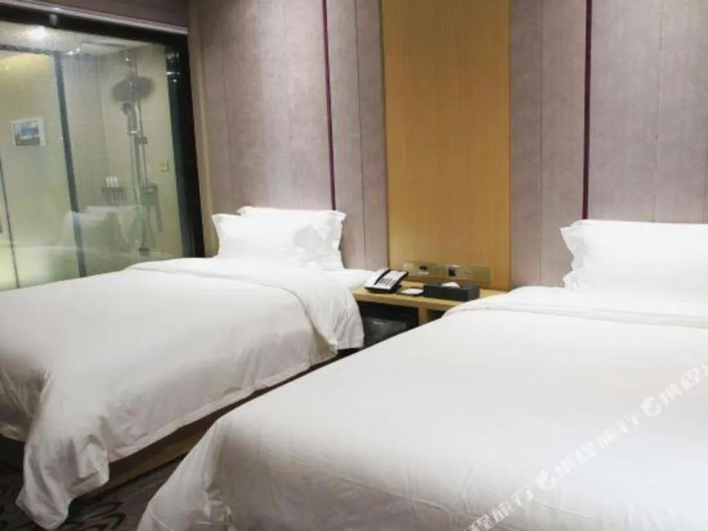Bed in Lavande Hotels·Qingyuan Jinbiwan