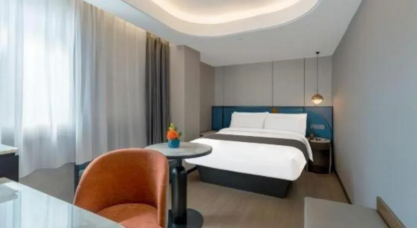 Bed in Yitel Collection Shenyang Imperial Palace Zhongjie Metro Station