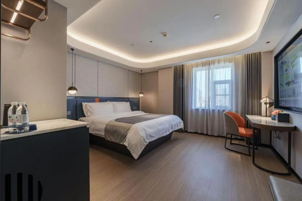 Bed in Yitel Collection Shenyang Imperial Palace Zhongjie Metro Station