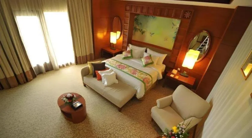 Bed in Labersa Grand Hotel &Convention Center
