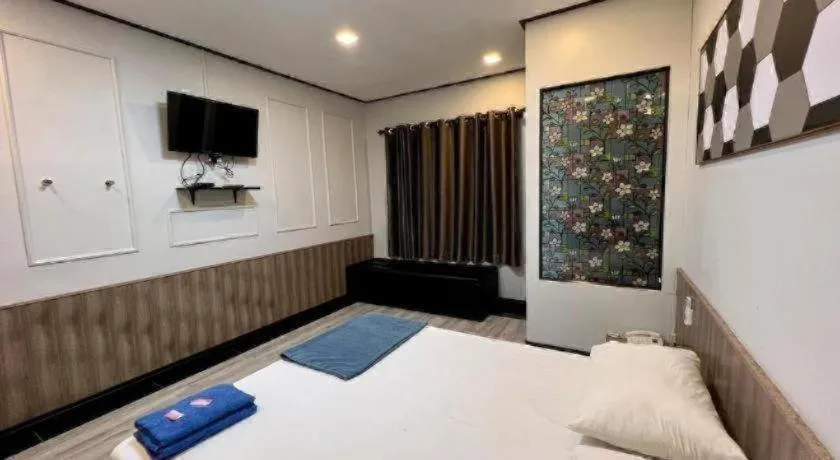 Bed in Zigzag Resort