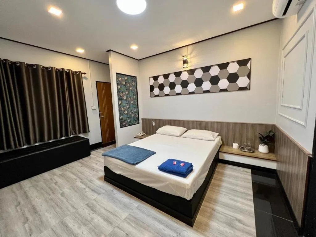 Bed in Zigzag Resort