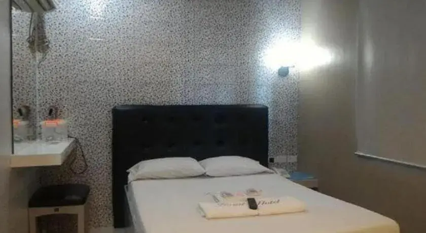 Bed in Jardin de Rosal Hotel Bed in Jardin de Rosal Hotel