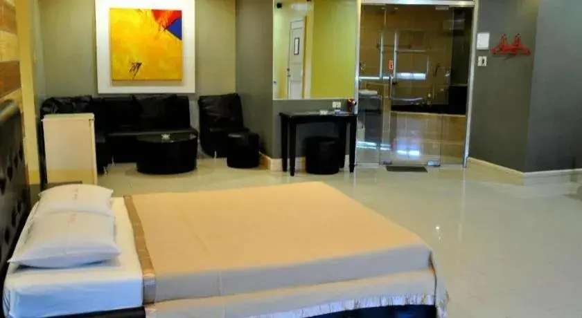 Bed in Jardin de Rosal Hotel Bed in Jardin de Rosal Hotel