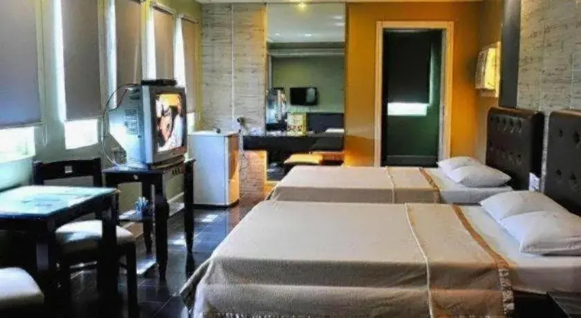 Bed in Jardin de Rosal Hotel Bed in Jardin de Rosal Hotel