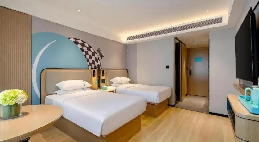 Bed in City Comfort Inn Wuhan Jiangxia