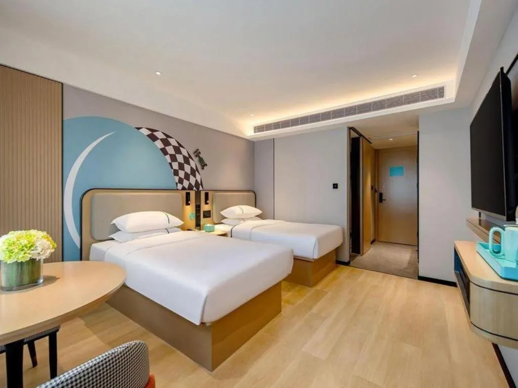 Bed in City Comfort Inn Wuhan Jiangxia